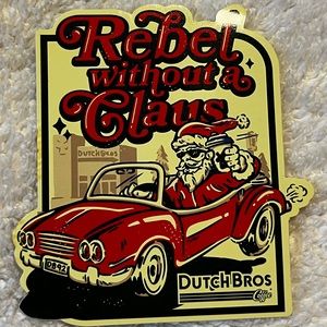 Rebel without Cause Dutch Bros Sticker 2024